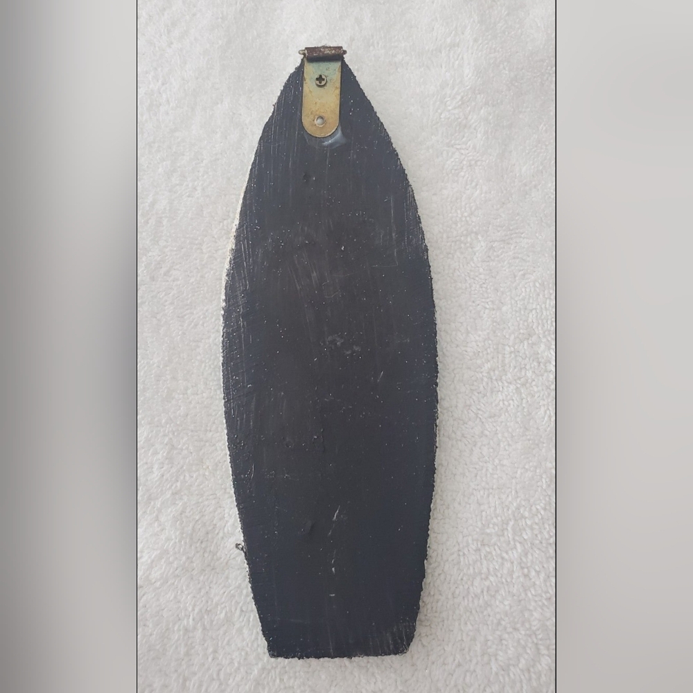 Decorative Surfboard Wall Art with Mosaic Design - Picture 4 of 5